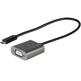 StarTech.com Adaptador USB C a VGA 1080p - Convertidor USB Tipo C con Cable 30cm - Compatible Thunderbolt 3 - CDP2VGA Mejorado