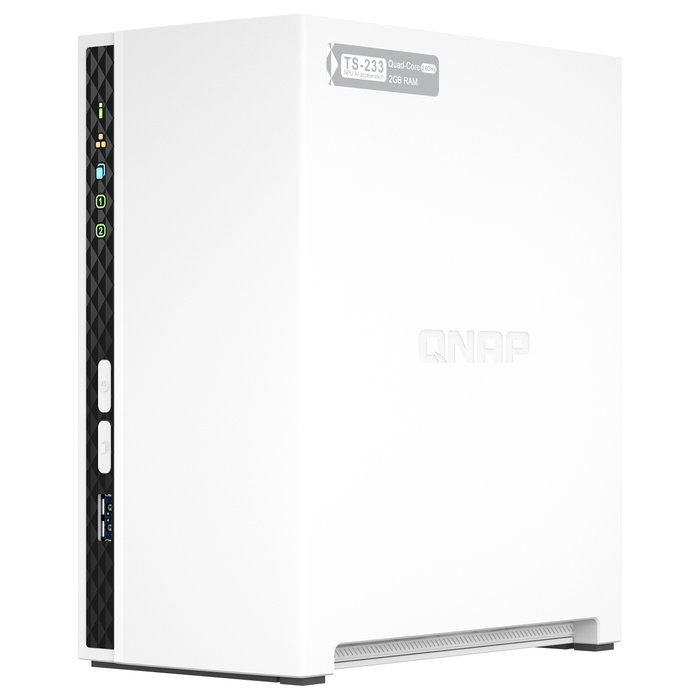 Qnap TS-233 Servidor NAS de 2 Bahías con NPU para IA
