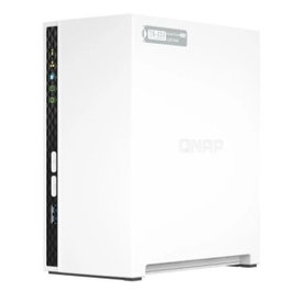 Qnap TS-233 Servidor NAS de 2 Bahías, 2 GB RAM, Blanco