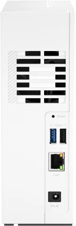 QNAP TS-133 NAS de 1 bahía con procesador Cortex-A55 y 2 GB RAM