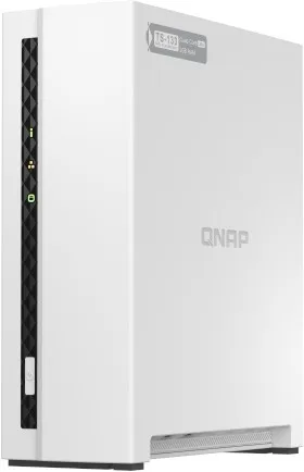 QNAP TS-133 NAS de 1 bahía con procesador Cortex-A55 y 2 GB RAM