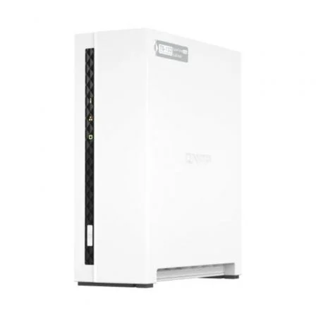 QNAP TS-133 Servidor NAS con Almacenamiento en la Nube Personal, Compatible con Discos de 2.5 y 3.5 Pulgadas