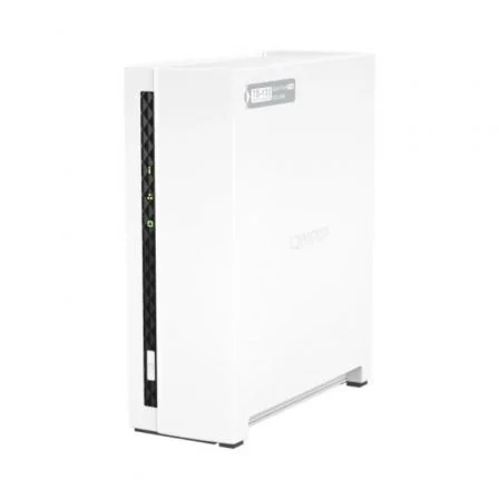 QNAP TS-133 Servidor NAS con Almacenamiento en la Nube Personal, Compatible con Discos de 2.5 y 3.5 Pulgadas