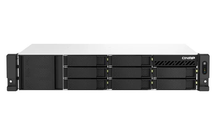 QNAP TS-873AeU-4G Servidor NAS de 8 bahías, AMD Ryzen V1500B, 4 GB DDR4, Negro QNAP TS-873AeU-4G Servidor NAS de 8 bahías, AMD Ryzen V1500B, 4 GB DDR4, Negro