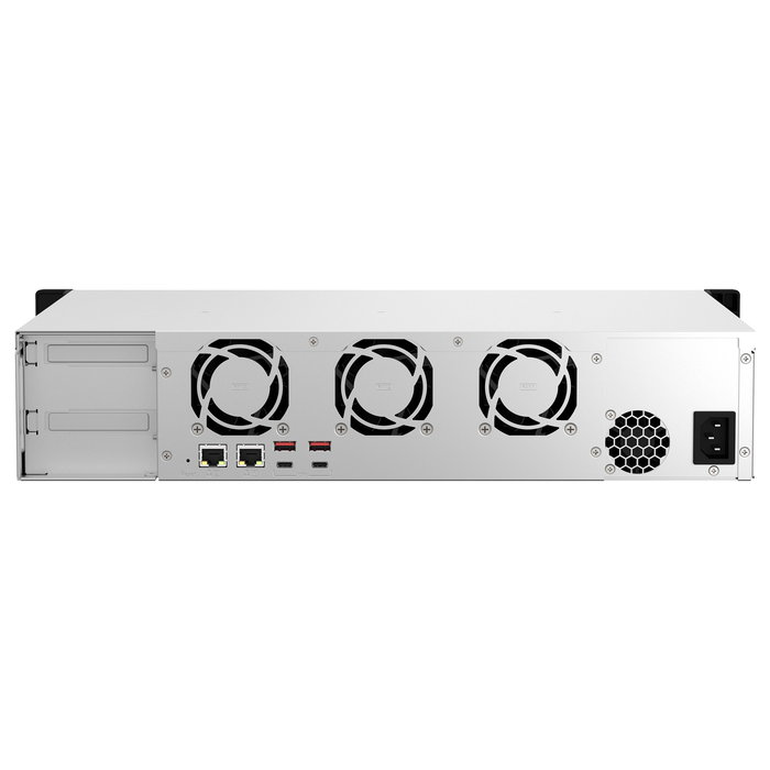 QNAP TS-873AEU-4G 8-Bay NAS AMD Ryzen V1500B 4C/8T 2.2GHz 8xSATA 2xM.2 2280 PCIe Gen3 4GB DDR4 250W 2U