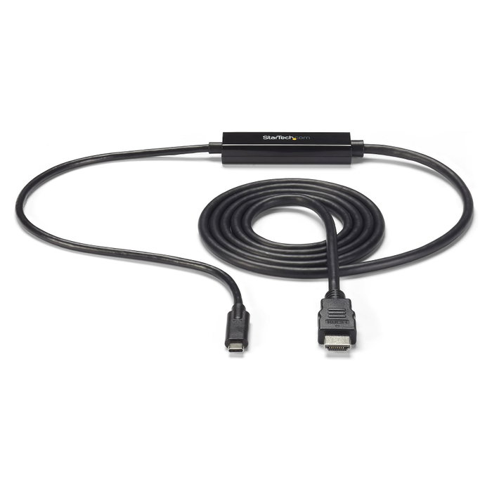 StarTech.com Cable Adaptador USB-C a HDMI 2m 4K 30Hz Negro StarTech.com Cable Adaptador USB-C a HDMI 2m 4K 30Hz Negro