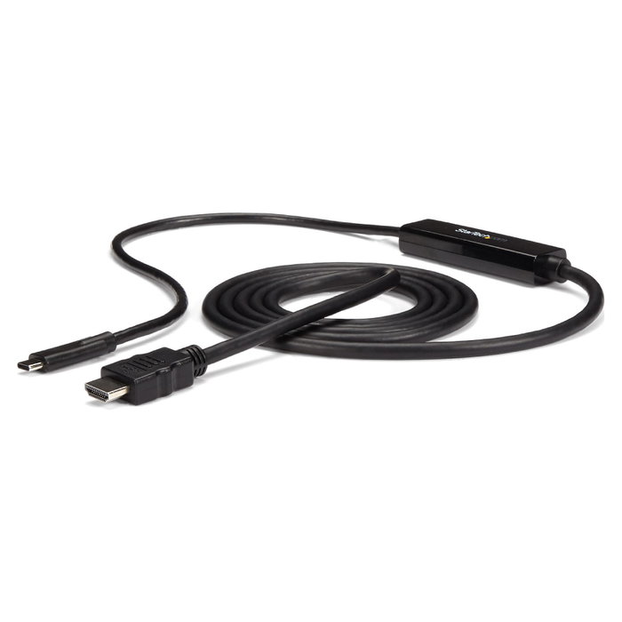 StarTech.com Cable Adaptador USB-C a HDMI 2m 4K 30Hz Negro StarTech.com Cable Adaptador USB-C a HDMI 2m 4K 30Hz Negro