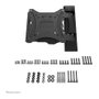 Neomounts WL40-550BL12 Soporte de pared de movimiento completo para 32-55 pulgadas