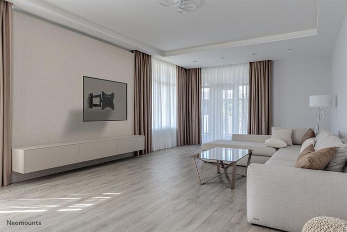 Neomounts WL40-550BL12 Soporte de Pared para Pantallas Full Motion, 32-55", Hasta 35 kg, VESA 100x100-200x200, Negro