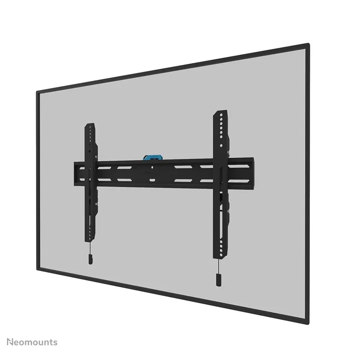 Neomounts WL30S-850BL16 Soporte de Pared Fijo para TV hasta 86", VESA 600x400, 60 kg, Sistema Magnético Pull & Release, Ajuste de Nivel, Negro