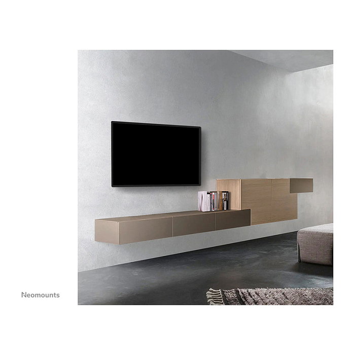 Neomounts Soporte de Pared Fijo para TV 40-82 Pulgadas WL30S-850BL16, Carga Hasta 60 kg, Acero Negro, para VESA 100x100 a 600x400 mm