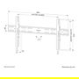 Neomounts WL30S-850BL18 Soporte de Pared Fijo para TV de 43-86 Pulgadas en Color Negro