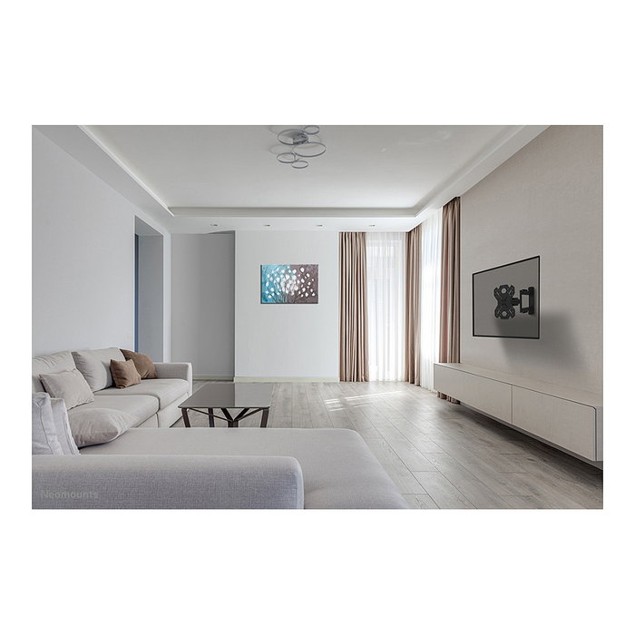 Newstar Soporte de Pared para TV Neomounts WL40S-850BL12, Movimiento Completo, 32-55 Pulgadas, Hasta 40 kg, Inclinación y Giro, Color Negro