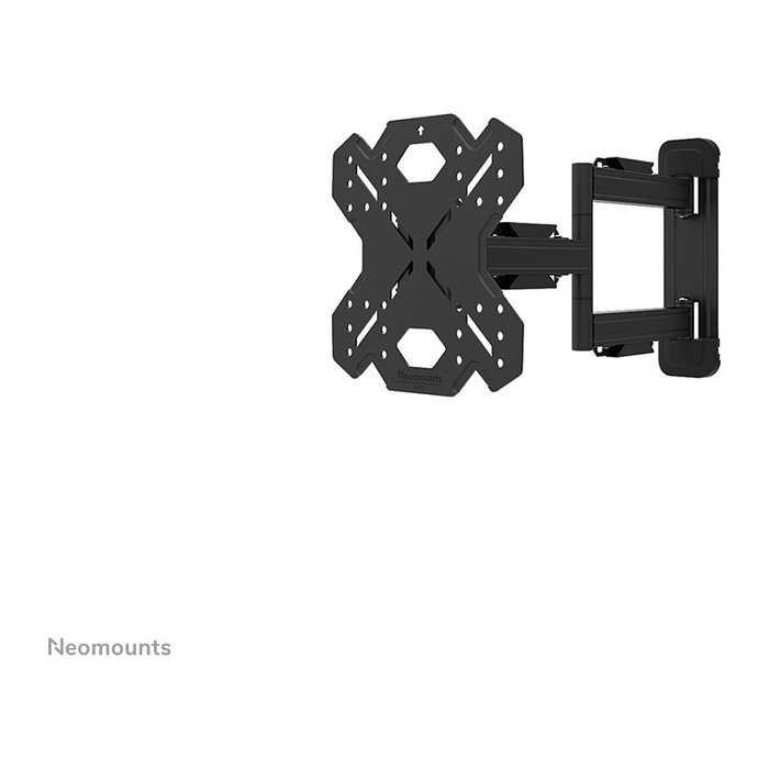 Newstar Soporte de Pared para TV Neomounts WL40S-850BL12, Movimiento Completo, 32-55 Pulgadas, Hasta 40 kg, Inclinación y Giro, Color Negro