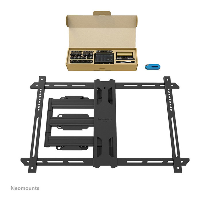 Neomounts Soporte de Pared WL40S-850BL16 para TV 40-70 Pulgadas - Movimiento Completo, Hasta 45 kg, Acero Negro Neomounts Soporte de Pared WL40S-850BL16 para TV 40-70 Pulgadas - Movimiento Completo, Hasta 45 kg, Acero Negro