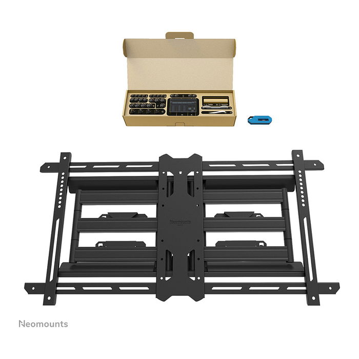 Neomounts WL40S-850BL18 Soporte de Pared para TV de Movimiento Completo para Pantallas de 43-86" - Negro