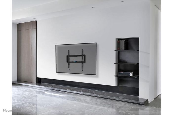 Neomounts WL30-550BL14 Soporte de Pared Plano para Pantalla, 32-75", Max 50 kg, VESA 100x100-400x400, Instalación Fácil - Negro