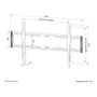 Neomounts WL30-550BL18 Soporte de pared ultraplano 43-86 pulgadas