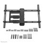 Neomounts WL40-550BL16 Soporte Pared Pantalla Completo Movimiento, 40-65", Max 40 kg, VESA 200x100-600x400, Fácil Instalación - Negro