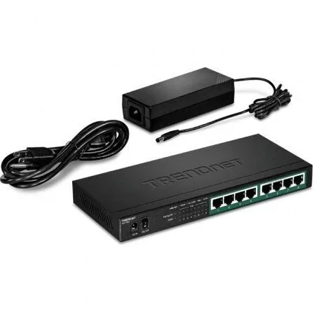 TRENDNET TPE-TG83 Conmutador Ethernet 8 Puertos Gigabit (10/100/1000Mbps) con PoE