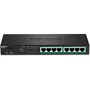 TRENDNET TPE-TG84 Switch No Administrado Gigabit Ethernet 8 Puertos RJ-45 (10/100/1000) con PoE+ 120W, Diseño Compacto sin Ventilador