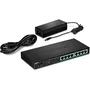 TRENDNET TPE-TG84 Switch No Administrado Gigabit Ethernet 8 Puertos RJ-45 (10/100/1000) con PoE+ 120W, Diseño Compacto sin Ventilador