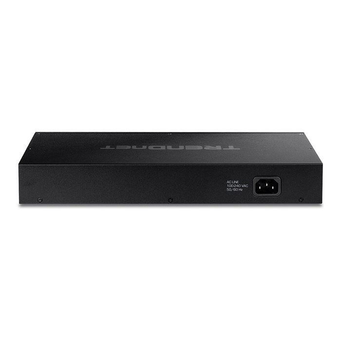 TRENDnet TPE-TG182 Conmutador Gigabit PoE+ 18 Puertos, 16 PoE+ 240W, 2 SFP, Montaje en Rack 1U TRENDnet TPE-TG182 Conmutador Gigabit PoE+ 18 Puertos, 16 PoE+ 240W, 2 SFP, Montaje en Rack 1U