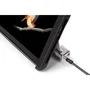 Kensington K68134WW Cable Antirrobo con Llave para Microsoft Surface Pro y Go - Diseño Exclusivo, Cable Acero 1.8m, 5mm, Negro/Plata