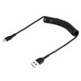 StarTech.com Cable USB a Lightning Rizado 50cm MFi Negro