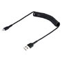 StarTech.com Cable USB a Lightning Rizado 50cm MFi Negro
