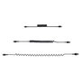 StarTech.com Cable USB a Lightning Rizado 50cm MFi Negro