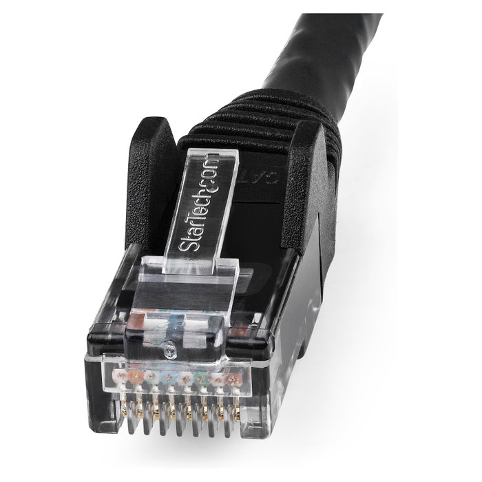 StarTech.com Cable Ethernet Cat6 de 10m LSZH Snagless Negro