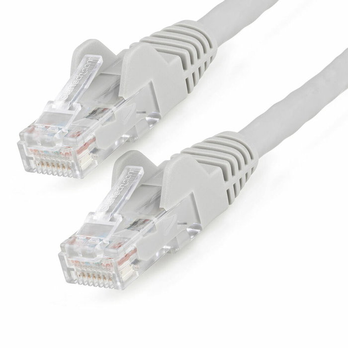 Cable de Red Rígido UTP Categoría 6 Startech N6LPATCH10MGR 10 m Blanco Cable de Red Rígido UTP Categoría 6 Startech N6LPATCH10MGR 10 m Blanco