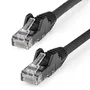 StarTech.com Cable de Red Ethernet CAT6 LSZH de 15m Negro - 100W PoE++ (IEEE 802.3bt), 10Gbps, 24 AWG Cobre, U/UTP, Conector Snagless, Verificado por ETL - N6LPATCH15MBK