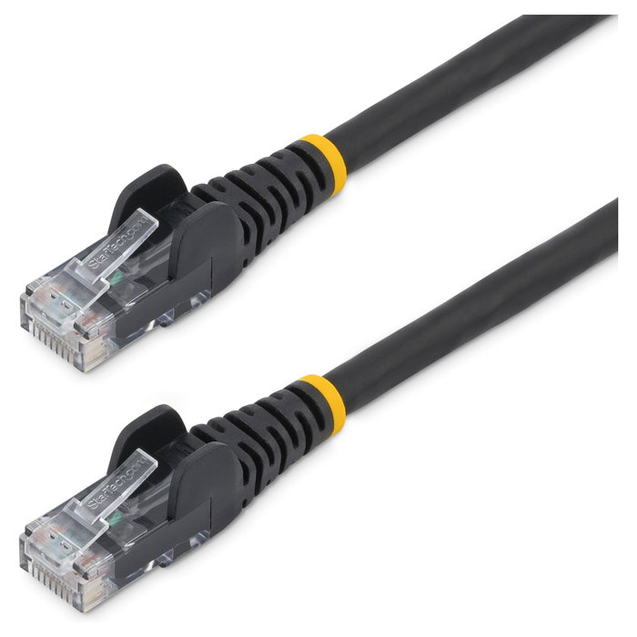 StarTech.com Cable Ethernet CAT6 de 7m LSZH Snagless Negro