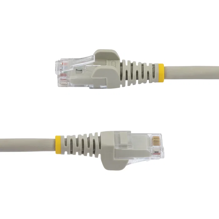 StarTech Cable Ethernet CAT6 LSZH de 7m Snagless Gris, 10Gbps, PoE 100W, U/UTP