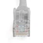 StarTech.com N6LPATCH7MGR Cable Ethernet CAT6 LSZH U/UTP Snagless - 7 Metros Gris, 650 MHz, PoE de 100W, 10Gbps, Clavijas Chapadas en Oro, Garantía de por Vida