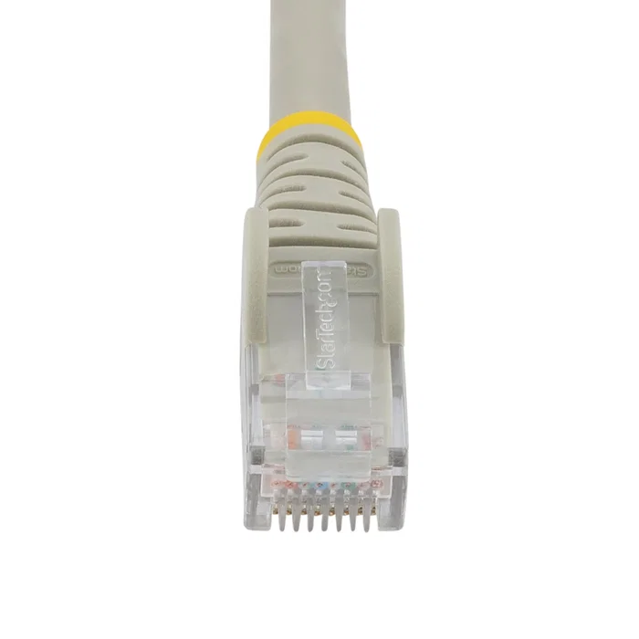 StarTech Cable Ethernet CAT6 LSZH de 7m Snagless Gris, 10Gbps, PoE 100W, U/UTP