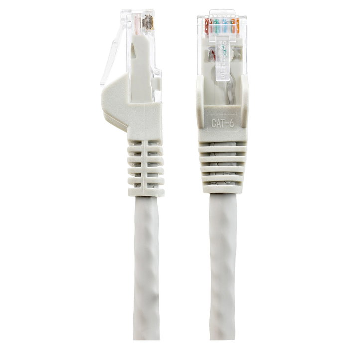 StarTech.com Cable Ethernet CAT6 LSZH 7m Snagless Gris