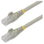 StarTech Cable Ethernet CAT6 LSZH de 7m Snagless Gris, 10Gbps, PoE 100W, U/UTP
