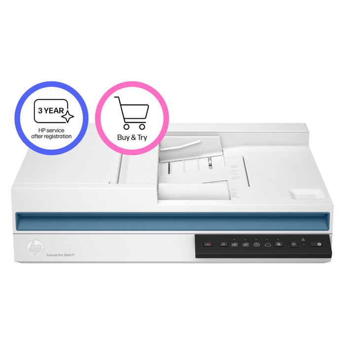 HP ScanJet Pro 3600 f1 Escáner Documental Blanco