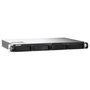 QNAP TS-435XeU NAS Rack 1U 4-Bay SATA con RAID Marvell CN9131 4 GB DDR4 para SMB, 2x SFP+, 2x 10GbE