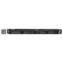 QNAP TS-435XeU NAS Rack 1U 4-Bay SATA con RAID Marvell CN9131 4 GB DDR4 para SMB, 2x SFP+, 2x 10GbE