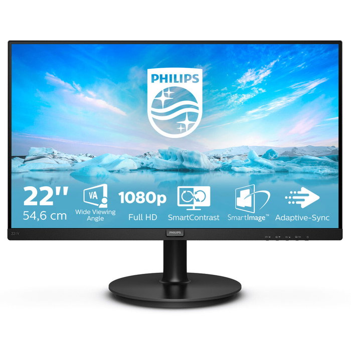 Philips Monitor V-Line 221V8 21.5 pulgadas Full HD Negro Philips Monitor V-Line 221V8 21.5 pulgadas Full HD Negro