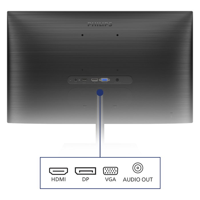 Philips 245E1S Monitor 24" QHD IPS 75Hz 2560x1440 Negro