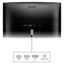 Philips 325E1C Monitor Gaming Curvo 31.5" 80cm QHD 2560x1440 VA 75Hz AMD FreeSync 1500R HDMI DisplayPort