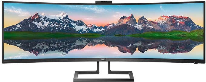 Philips 499P9H/00 Monitor Curvo SuperWide 49 pulgadas Dual QHD Philips 499P9H/00 Monitor Curvo SuperWide 49 pulgadas Dual QHD
