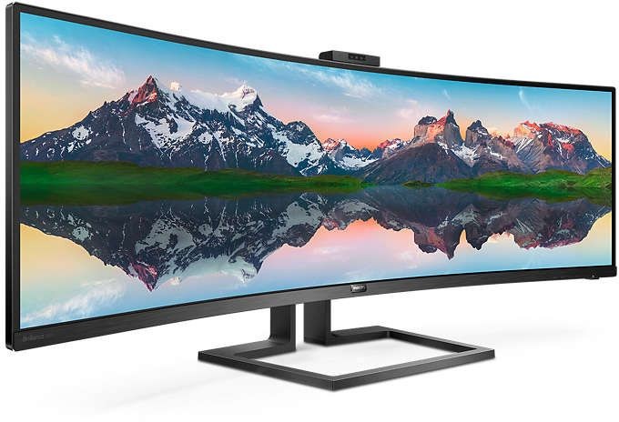 Philips 499P9H/00 Monitor Curvo SuperWide 49 pulgadas Dual QHD Philips 499P9H/00 Monitor Curvo SuperWide 49 pulgadas Dual QHD