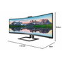 Philips 499P9H/00 Monitor Curvo SuperWide 49 pulgadas Dual QHD