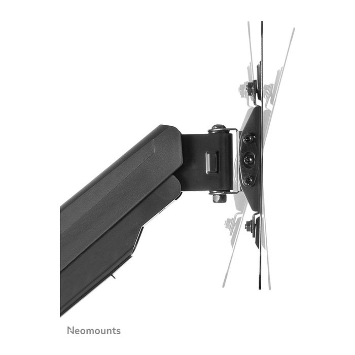 Neomounts Soporte de pared con brazo de gas para TV, 3 pivotes, VESA 200x200, modelo WL70-550BL12